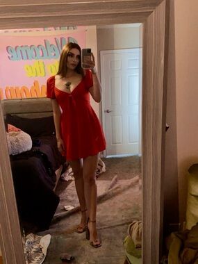 Giani Bini Red Mini Dress
